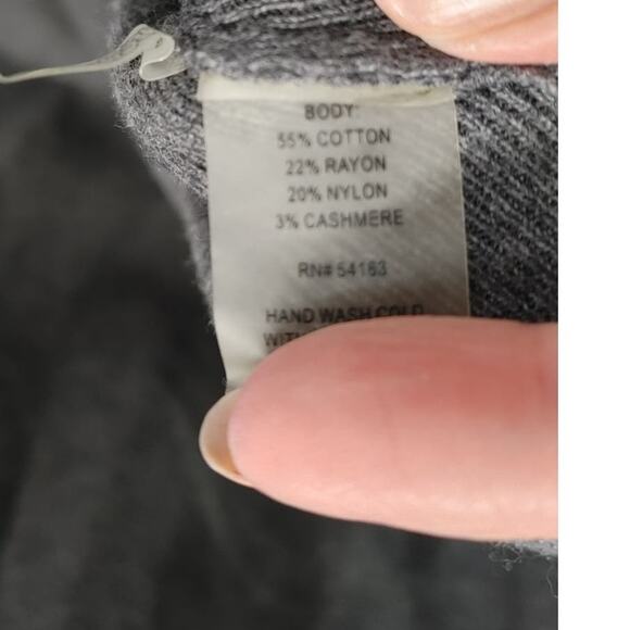 Calvin Klein Women's Sleeveless Cardigan Sweater Open Front Gray One Size - Picture 3 of 4